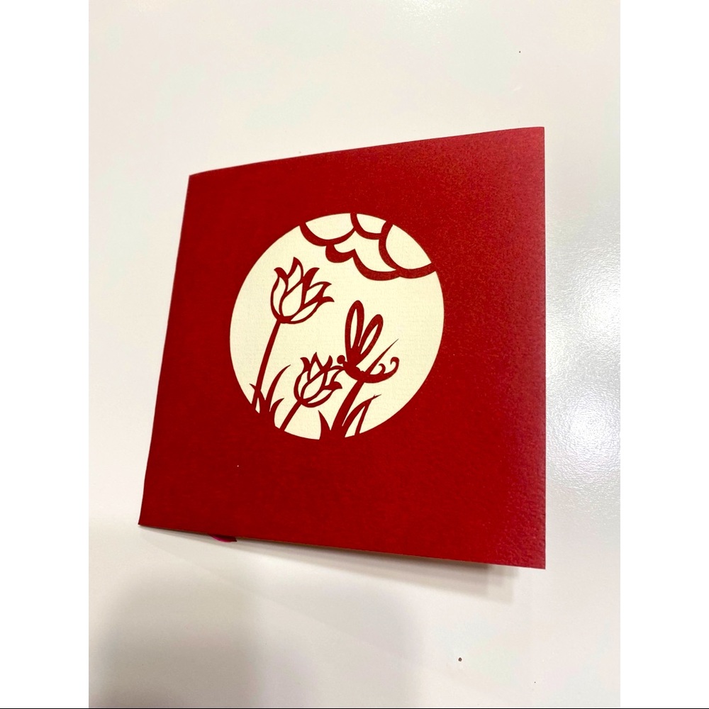 3D Thank You Card